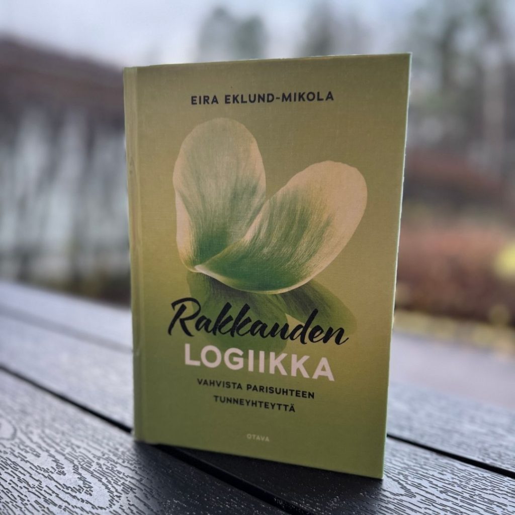 Eira Eklund-Mikolan Rakkauden logiikka -kirjan kansikuva